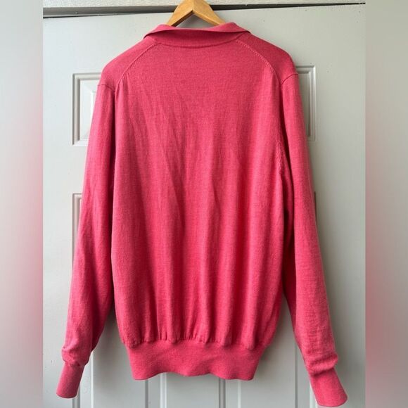 Fairway & Greene Men's Merino Long Sleeve 1/4
Zip Golf Wind Sweater Size L - Picture 10 of 11